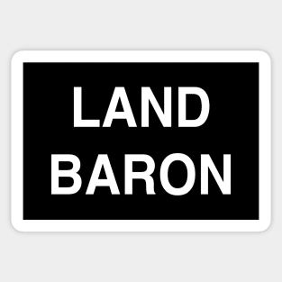 Land Baron Sticker